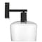 Access Lighting Port Nine Chardonnay, Chardonnay LED Wall Sconce, Matte Black Finish, Clear Glass 63144LEDD-MBL/CLR - alternate 6